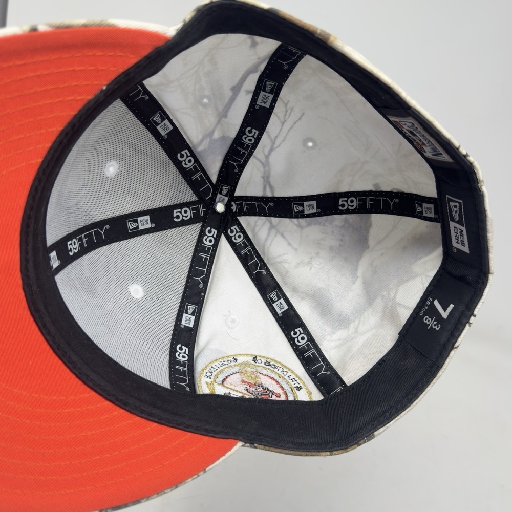 New Era Baltimore Orioles 59FIFTY Fitted 7 3/8 Realtree Camo Orange UV 21834031 - Picture 5 of 8